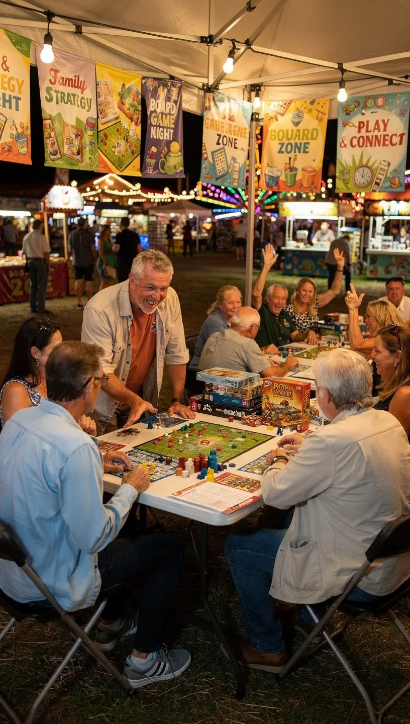Themed game night at a tabletop club.
